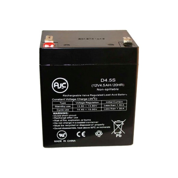 Battery Clerk AJC Ademco VISTA 20SE 12V 4.5Ah Alarm Battery VISTA-20SE-Ademco-12V-4.5Ah-A - main